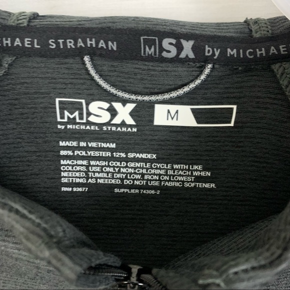 Msx by Michael Strahan mens long sleeve hoodie jersey top Size Medium - Picture 6 of 11